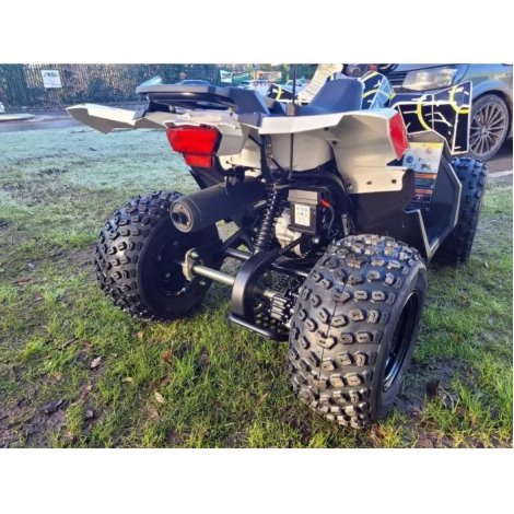 Polaris Outlaw 70 EFI Limited Edition Bright White/Lime Squeeze (Kids Quad Bike) 